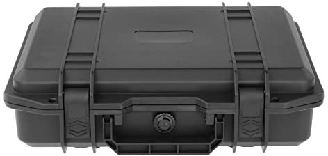 LOVIVER Protezione della valigetta degli attrezzi Compatta Sicurezza sigillata Stoccaggio Resistente agli urti Antiurto Attrezzatura portatile Custodia rigida, 30 cm x 24 cm x 8,5 cm