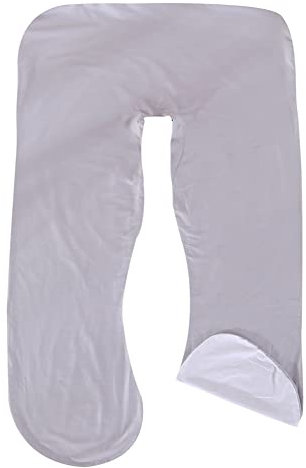 Körperkissen, Mutterschaftskissenbezug, Baumwolle, Schwangerschaftskissen, U-Form, austauschbarer Kissenbezug für Schwangerschafts- und Körperkissen, waschbar, 70 cm x 130 cm