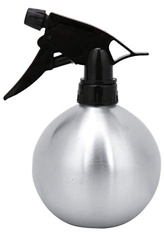 Tissting Pflanzensprühflasche, 500ml Rund Edelstahl Tragbare Garten Sprühflasche Kettle Pflanze Blumen Bewässerung, Mister Sprüher für Hausreinigung, Garten, Friseur, Pflanzen, Blumen