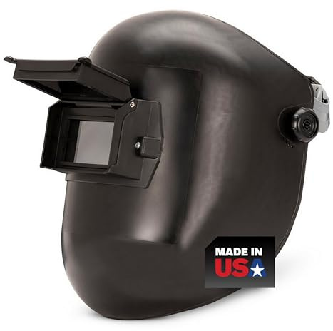 Jackson Safety PL 280 Schweißhaube für Rohrleitungen, Klapp-Front-Schweißhelm, Farbton 10 (Verschiedene Kopfbedeckungsarten und Farben)