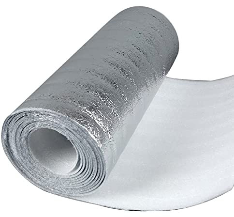 HARICSET Trittschalldämmung Dämmunterlage 2mm Dick für Vinyl Stark Natürliche Dämmunterlage Rollenkork für Parkett und Laminat(Size:1 * 20m)