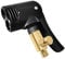 Autoventil Hebelstecker Autoventil Adapter,Auto Reifen Air Chuck Autoventil Hebelstecker Reifenventil Reifenluftfutter Luftpumpen Clip Gewindedüsen Ventil Anschluss Adapter (1 pcs, Deflatable)