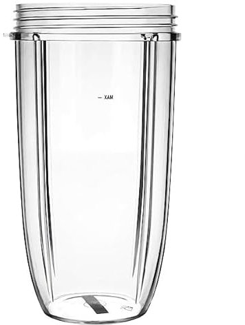 Yowlens Ersatzteile Entsafter Becher für kompatibel mit Nutribullet Zubehör 32oz Clear Mugs Blender Juicer Mixer