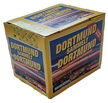 Panini Dortmund sammelt Dortmund Sticker – 1x Display je 50x Stickertüten