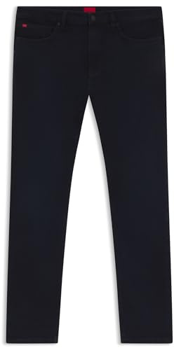 HUGO Herren 734 Blaue Extra Slim-Fit Jeans aus bequemem Stretch-Denim