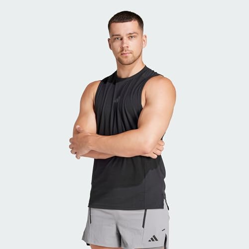 adidas Men's Designed for Training Workout Tanktop