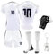 Kogmaworn Fußballtrikot für Kinder, Nr.8/Nr.10/Nr.13 Fußball Trikot Sets für Kinder, Herren Jungen Fussball Jersey Football Trikots Set mit Knieschützer und Schlüsselanhänger, Fußball Trikot Sets