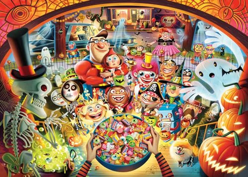 Ravensburger Trick or Treat 1000 piece Jigsaw Puzzle for Adults and Kids Age 12 and Up