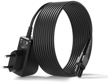 Ladegerät Passend für Philips-Rasierer-Ladekabel - (für Norelco HQ8505 5000 9000 7000 3000 Series 1,8M 15V Bodygroom S5050 AT750 QT4022 PT860 S HQ at QT PT BG QC QG Barttrimmer Bartschneider)