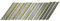 Shovelmty Lot de 900 clous d'angle de calibre 15 à 34 degrés Accessoires métalliques Air Row Nail