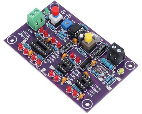 Módulo de Prueba OP AMP, Placa de Prueba de Amplificador Operacional, Prueba de Circuito de Amplificación para Probador Doble Quad DC12V T2