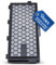 VIOKS Staubsaugerfilter Ersatz für Miеle SF-HA 50 SF-AH50 9616280 - Abluftfilter Motorfilter Schwarz passend für Miеle Parquet Twister XL S4 S5 S6 S8 Ecoline Bodenstaubsauger