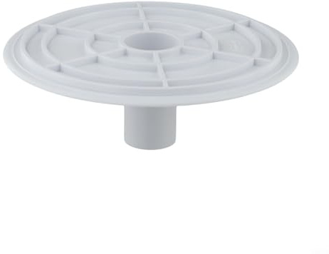 YJDOORPLAY Adaptateur de plaque d'aspiration pour skimmer de piscine compatible avec 8929 Construction en métal pour skimmers muraux de piscine hors sol