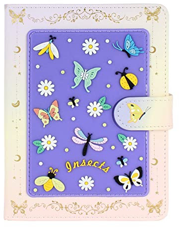 MilyaDE Simpatico diario taccuino Kawaii Cartoon Diario Notebook Sketchbook copertina scrittura blocco note