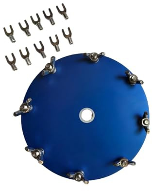 Durlo Exclusive Network Disk Radial Plate for JPC-12 HF Antenna Portable Shortwave Antenna JPC-12 PAC-12,Blue