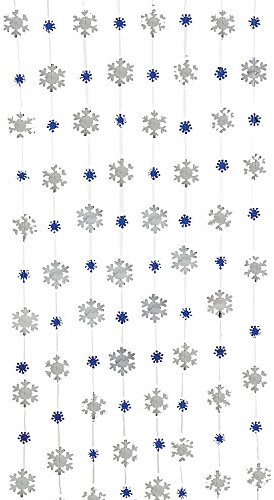 Fun Express Schneeflocken-Dekoration für Weihnachten, Party-Dekoration, zum Aufhängen, Dekoration, Weihnachten, 12 Stück
