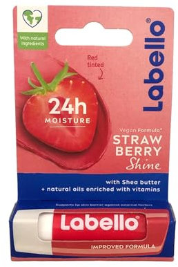 Labello Lipcare Strawberry Kiss Lippenpflege Erdbeer Geschmack