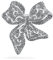 Épingle Broche Écharpe Nœud Ruban Filigrane Grand Énoncé Mode Nuptiale Cristal Étincelant Clair De Mariage D'Hiver Pour Femmes Plaqué Argent