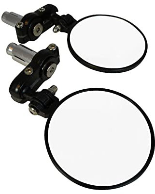 Motorrad Lenkerende Spiegel - Faltbar IN, Klappbarer Für 22mm 7/8 Lenker - Paar