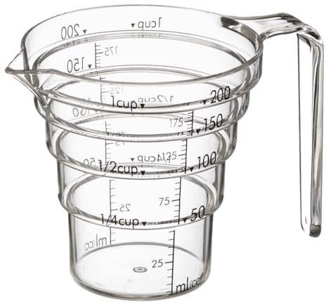YAMAZAKI 2546 Taza medidora, Resina, Small