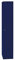 BISLEY Garderobenschrank Office, 1 Abteil, 1 Fach, T 457 mm, Metall, 639 Oxfordblau, 45.7 x 30.5 x 180.2 cm
