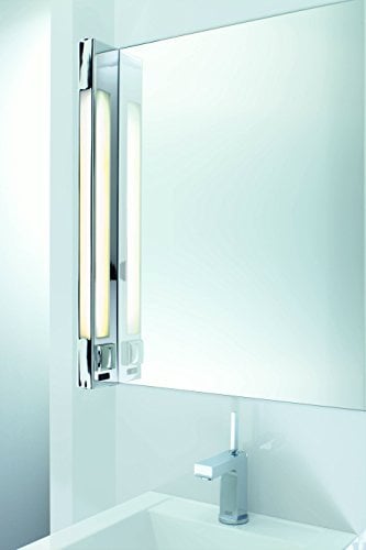 Decor Walther BLOC 80 RD Wandleuchte - Nickel satiniert