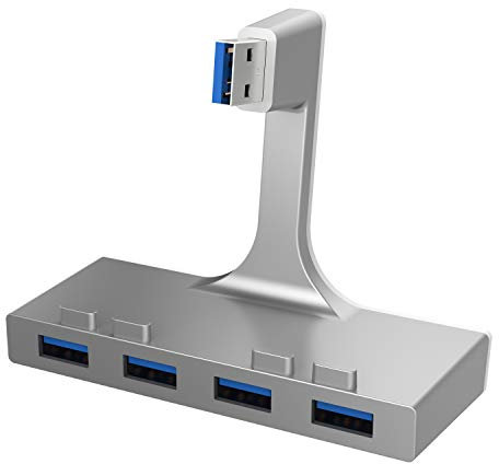 SABRENT USB Hub, USB Adapter 3.2x1 für iMac (2012 & HÖHER) USB verlängerung, USB Verteiler mehrfach Ports, Exklusiv entworfen für den iMac mit schlankem Einteiler (HB-IMCU)