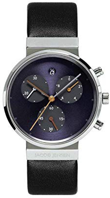 JACOB JENSEN Damen Armbanduhren Analog Quarz LADY CHRONOGRAPH 615