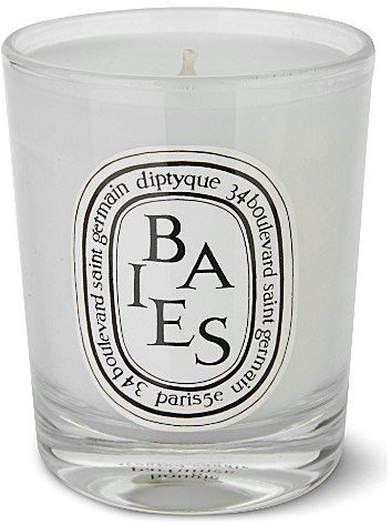 DIPTYQUE Baies Mini Kerze - Rose Duft - Indoor - 70g - Schwarz - Zylindrisch - 6.5cm - Luxuriös - Frucht - Tumbler - Brenndauer bis zu 20 Stunden