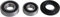 BQLZR 2,75x1,26x0,7 pulgadas rodamientos de tina para lavadora de carga frontal y anillo de sellado reemplazo negro para 1267489 AH3522855