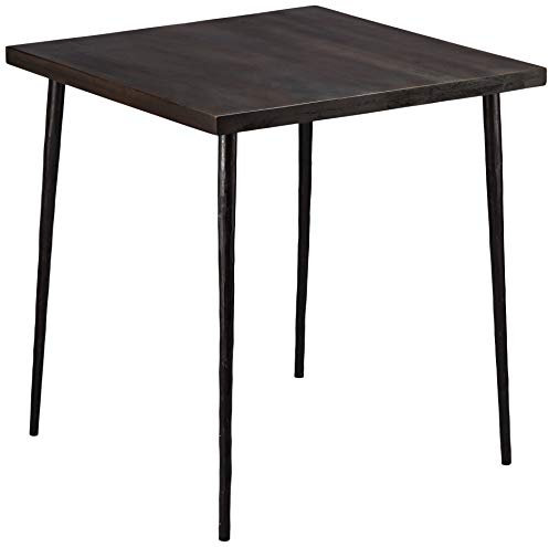 House Doctor Tisch, Slated, Schwarz gesprenkelt, l: 70 cm, b: 70 cm, h: 76 cm