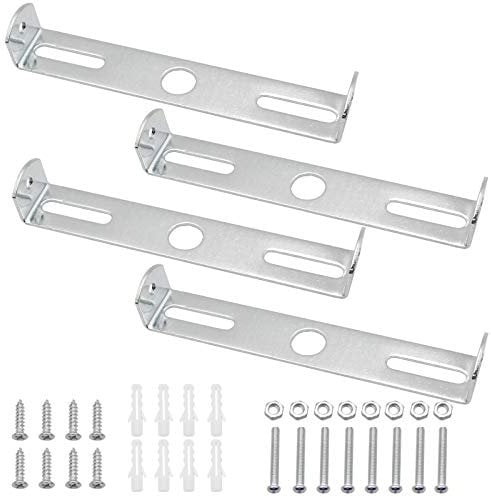 4 Stück Deckenleuchte Halterung 105mm Decke Pendelleuchte Halterung mit Schrauben Zubehör für Home Office Deckenbeleuchtung Aufhängung