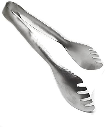 Pasta Tongs Stainless Steel – Spaghetti Noodle Server Utensil with Teeth Grip, Easy Serve Kitchen Tool for Home, Restaurant, Cooking, Buffet Serving & Catering – PastaMate
