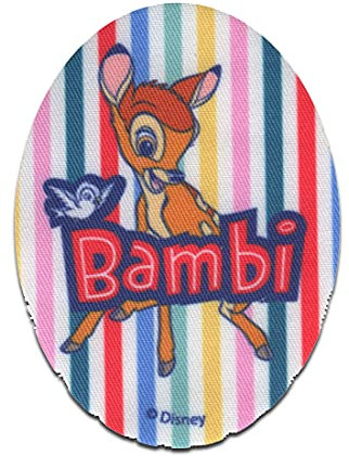 Disney Bambi Vogel Tier Kinder - Aufnäher, Bügelbild, Aufbügler, Applikationen, Patches, Flicken, Zum Aufbügeln, Größe: 11 x 8 cm