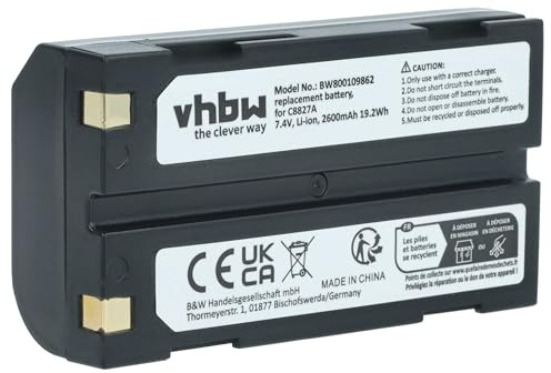 vhbw Akku Ersatz für HKB10 | MA1805A, XB-2, 92600, 92670 für Kamera (2600mAh, 7,4V, Li-Ion)