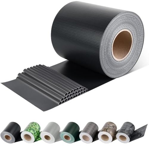 EFFE Fasce PVC frangivista con 20 Clip | Barriera per recinzioni Antracite