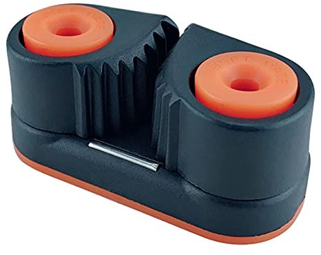 Dous Doppelnylon Schotklemme Boot Cam Cleat, Cleat Kugellager Schnelleinstieg Seil für Schnurgrößen bis 3 bis 12 mm Fairlead Segelboot Marine Boot Kajak