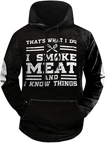 KONG JIMFAN Hoodie Mit Heizung Kapuzenpullover Herren Spruch Dünne Kapuzenpullover Herren Thermounterwäsche Herren Mit Kragen Tank Top Oversize Herren Hemd Herren Print Kurz Hemd Herren Köt Shirt