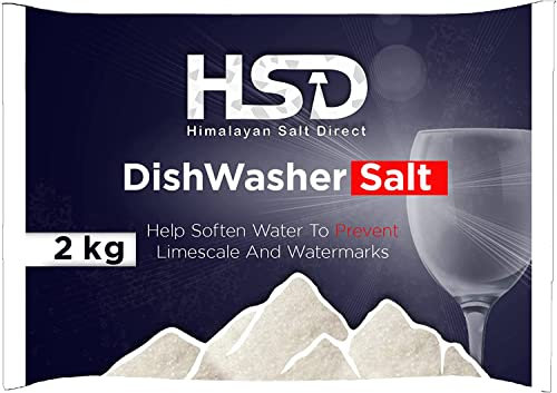2kg Dishwasher Salt, 8 pack