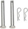 EZYPAK Lot de 4 kits de montage de couvercles de barbecue compatibles avec les barbecues Weber 88206 – Compatible avec de nombreux modèles de grills Genesis et Summit
