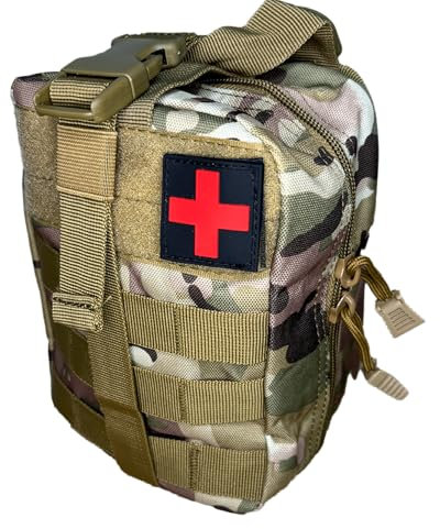 EVS SAFETY Praktische Tasche – Erste-Hilfe- und Taktische Tasche für Polizei, Security, Camping, Jagd & Wandern | Vielseitige Tasche mit Mehreren Fächern | Erhältlich in fünf Farben