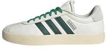 adidas Vl Court 3.0 Shoes Herren Schuhe, Core White Collegiate Green Court Green, 45 1/3 EU
