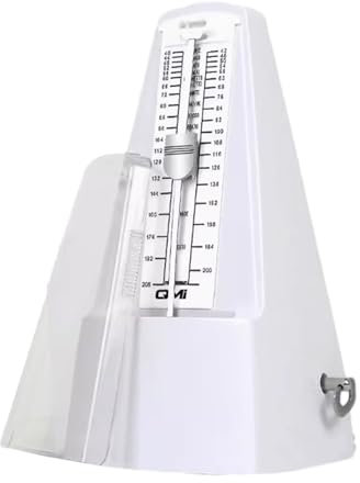 Metronom Mechanisch, Mechanisches Metronom Mit Akzentglocke - Genauer Takt - Lauter Klang - Klassisches Aussehen, UniversalMetronom Für Klavier, Gitarre, Ukulele, Violine Und Chromatik