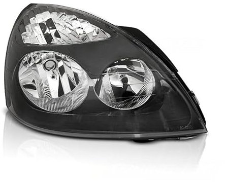 Scheinwerfer rechts Typ C, schwarz, passend für Renault Clio II 06.01-09.05