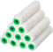 ToolSpace 10x Lackierwalze Velours 11 cm Lackwalze Farbroller Lackrolle für Lack Lösungsmittelbasiert, Fußboden und Holz, Farbroller Einsatz, Farbwalzen Malerset streichen, Malerwalze, Malerzubehör