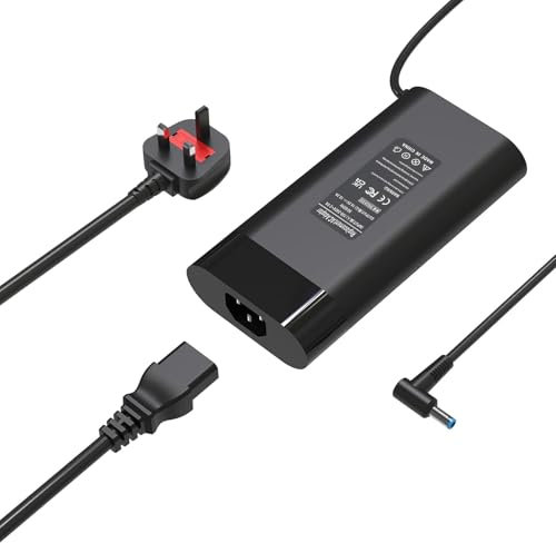 230W Small 4.5mm Tip Charger Compatible for HP Omen 15 16 17 Gaming Laptop M41303-001 TPN-LA10 Power Supply Adapter Cord