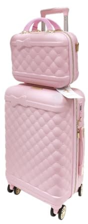 Camomilla Milano Set Valigeria, Set di Valigie, Trolley da Viaggio (40 lt.) + Vanity Case (15 lt.), Materiale Rigido, Ruote Pivotanti