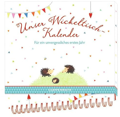 Unser Wickeltisch-Kalender: Für ein unvergessliches erstes Jahr