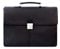 STILORD Herren Aktentasche Dokumententasche Laptoptasche Business Büro Tasche mit Schultergurt echt Leder Schwarz