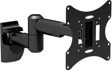 Cabletech UCH0043A Fernseher-Wandhalterung, schwenkbar, neigbar bis (42 Zoll) schwarz